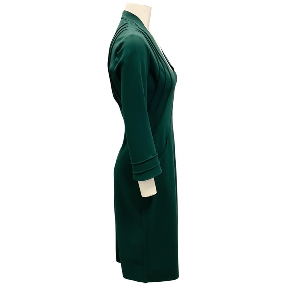 MARIA PINTO CYPRESS GREEN STING DRESS - Picture 2 of 6